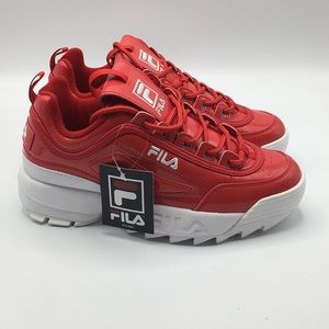 Fila - Disruptor 2 Patent Red Sneakers